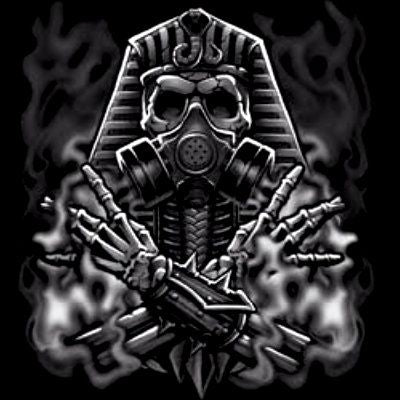 3 /4 SHORTSIT+HIHATON - EGYPTIAN GASMASK (794) - Image 3