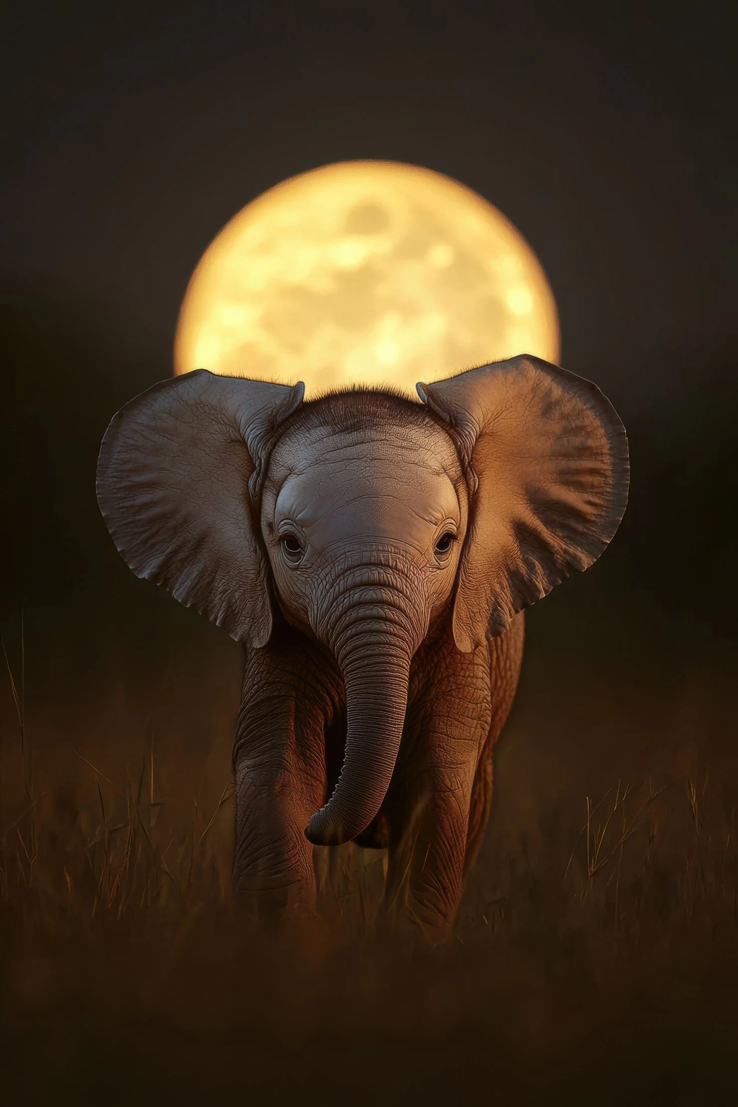 Baby elephant cub 4 (Paitakuva)