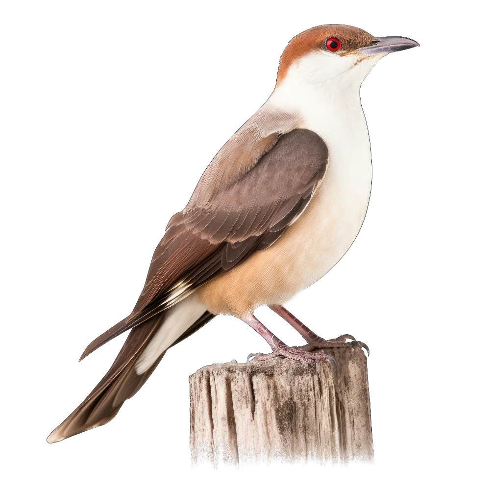 Black-billed cuckoo bird 1- paitakuva