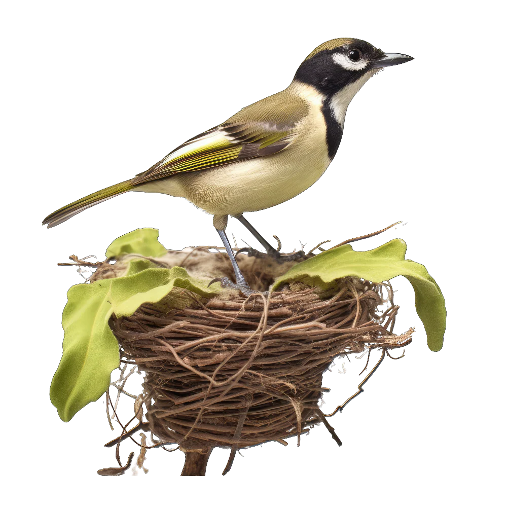 Black-capped vireo bird 1- paitakuva