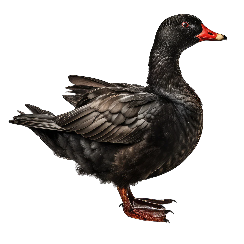 Black scoter bird 1- paitakuva