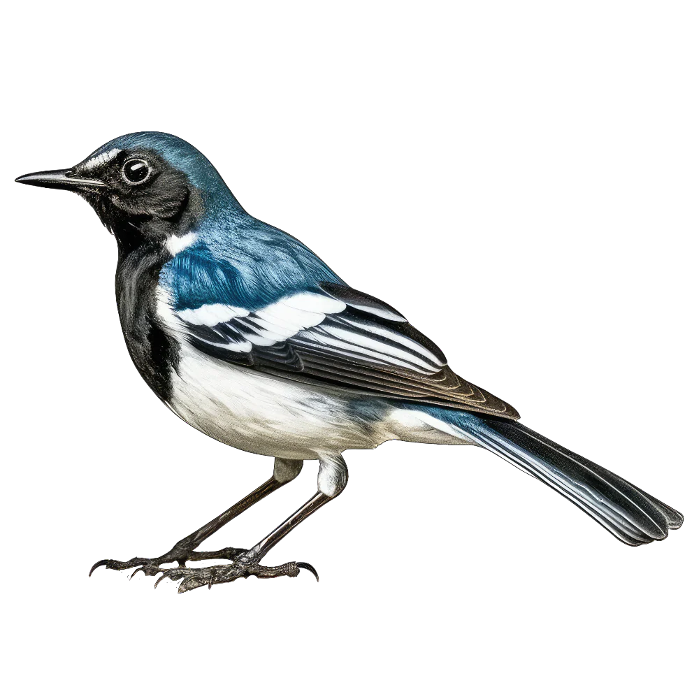 Black-throated blue warbler bird 1 - paitakuva