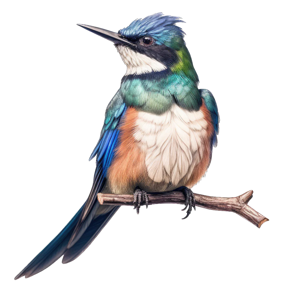 Blue-throated mountain-gem bird 1- paitakuva