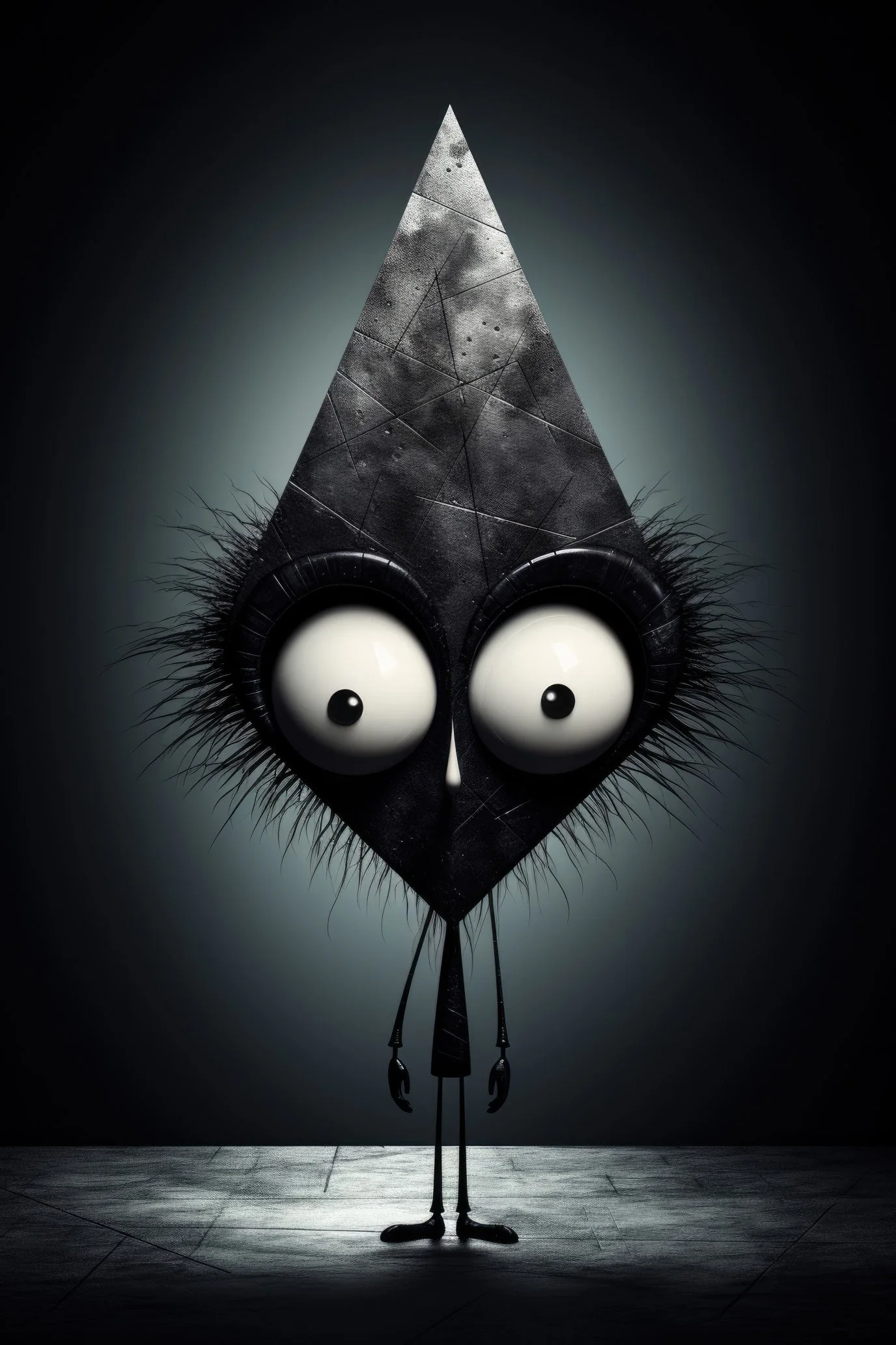 Character with triangle 3 (paitakuva)