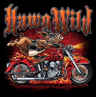 CLASSIC HUPPARI MUSTA - HAWG WILD BIKE (784) - Image 2