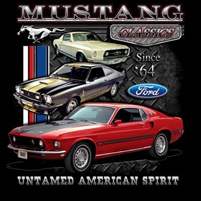 CLASSIC HUPPARI MUSTA - MUSTANG UNTAMED (894) - Image 2