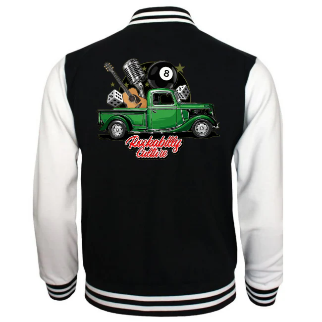 COLLEGETAKKI - ROCKABILLY CULTURE GREEN CAR - ROCK ROOSTERS (00 2173) - Image 3