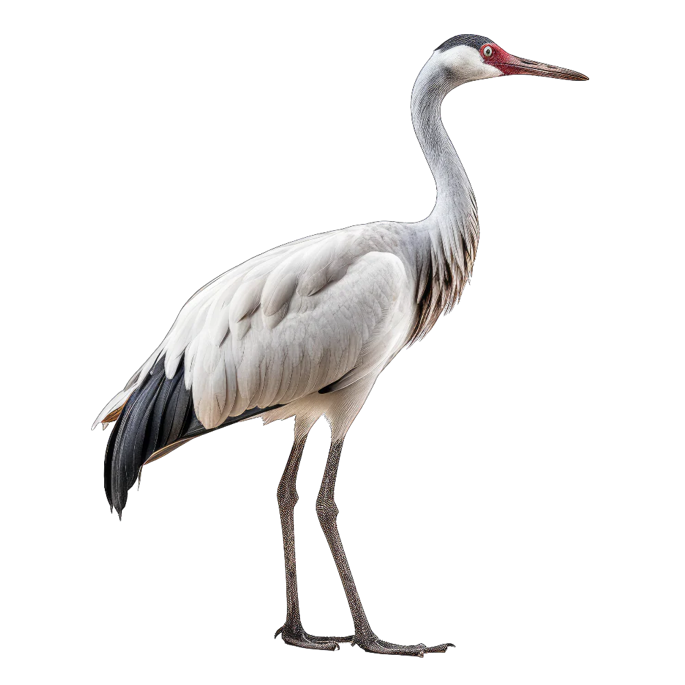 Common crane bird 1- paitakuva