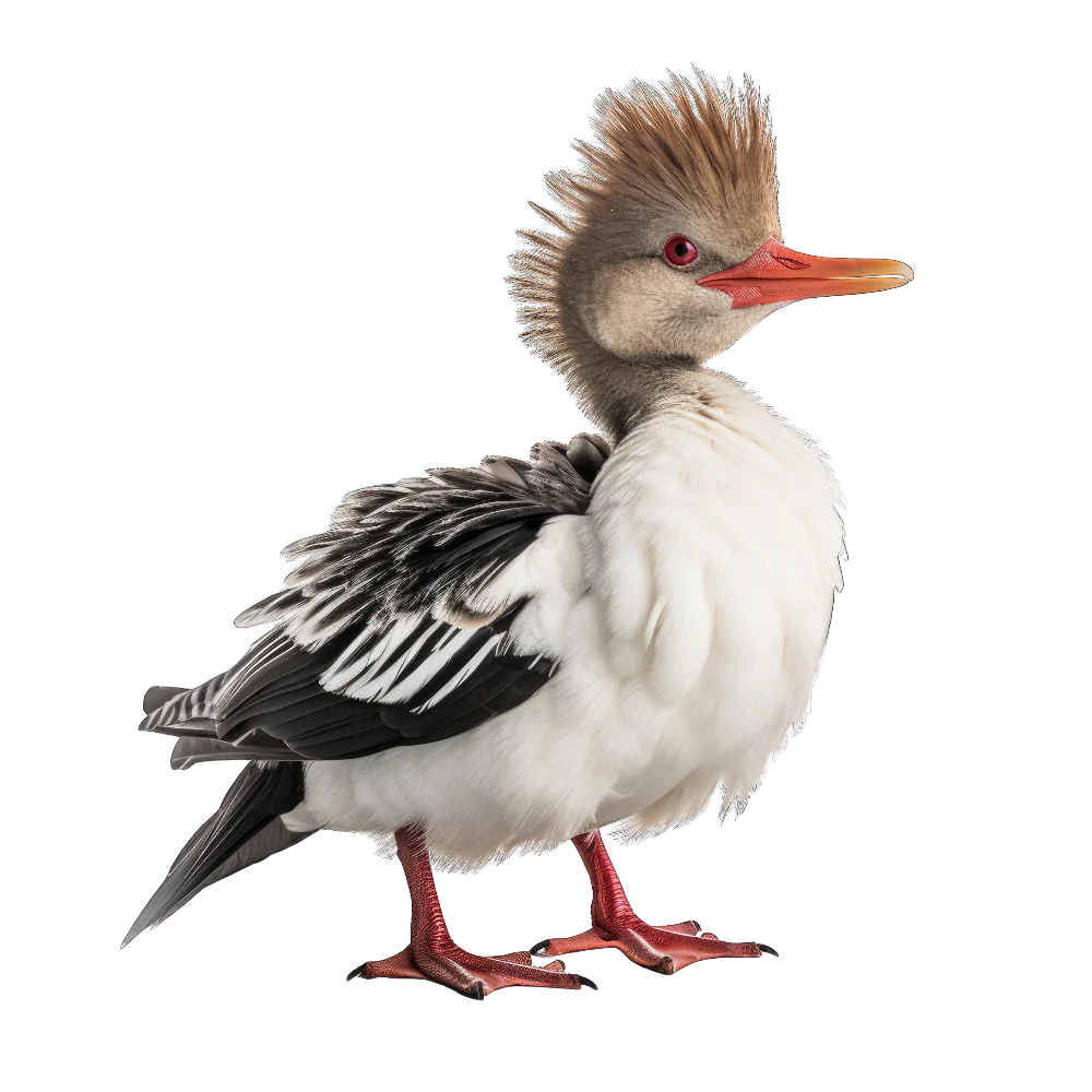 Common merganser bird 1- paitakuva