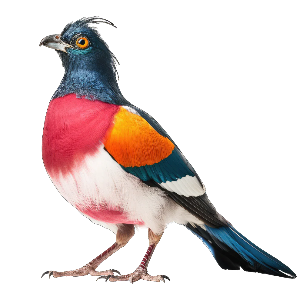 Elegant trogon bird 1- paitakuva