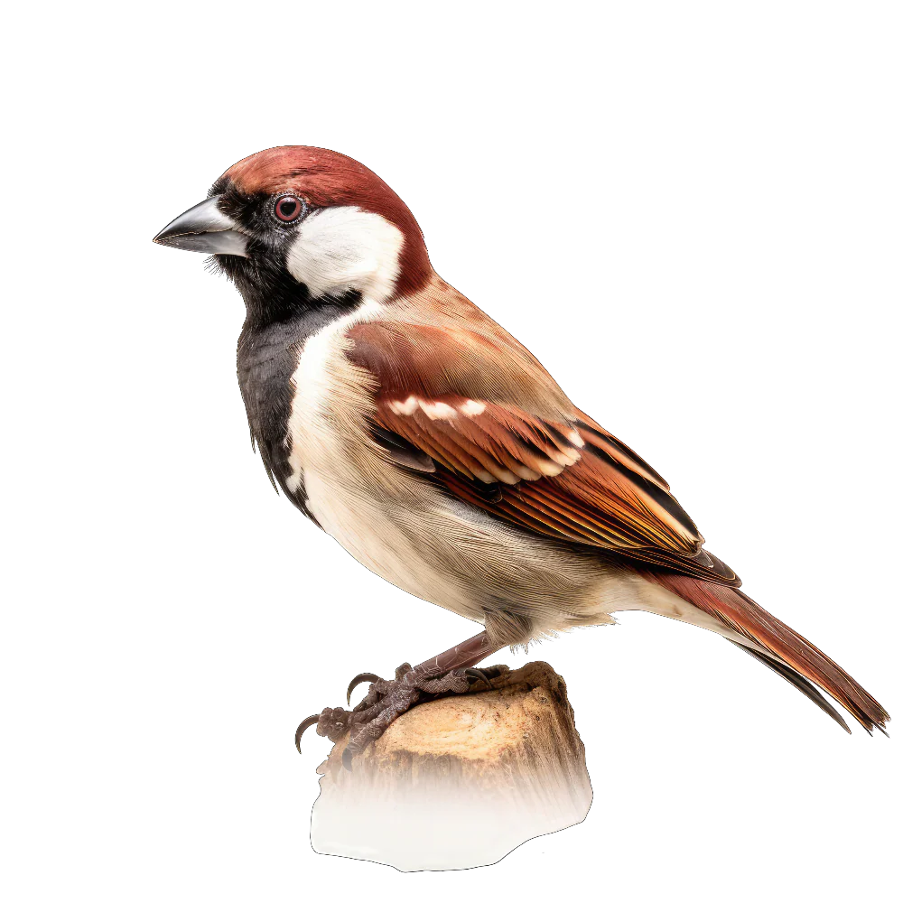 Eurasian tree sparrow bird 1- paitakuva