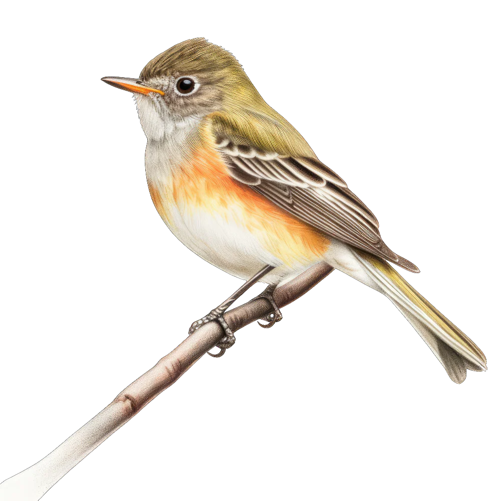 Hammonds flycatcher bird- paitakuva