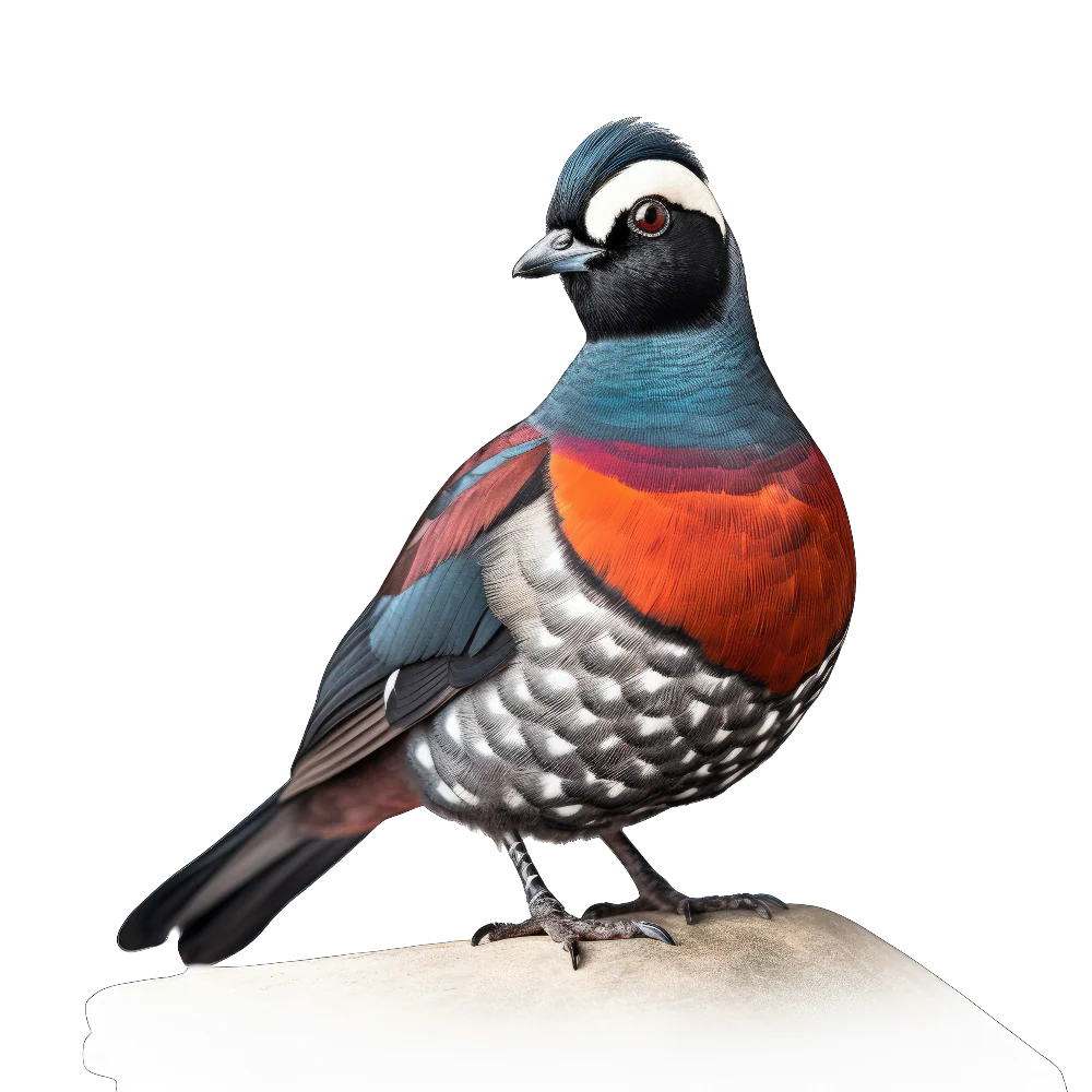 Harlequin duck bird 1- paitakuva