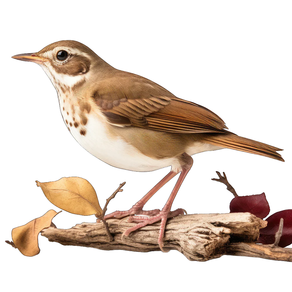 Hermit thrush bird 1- paitakuva