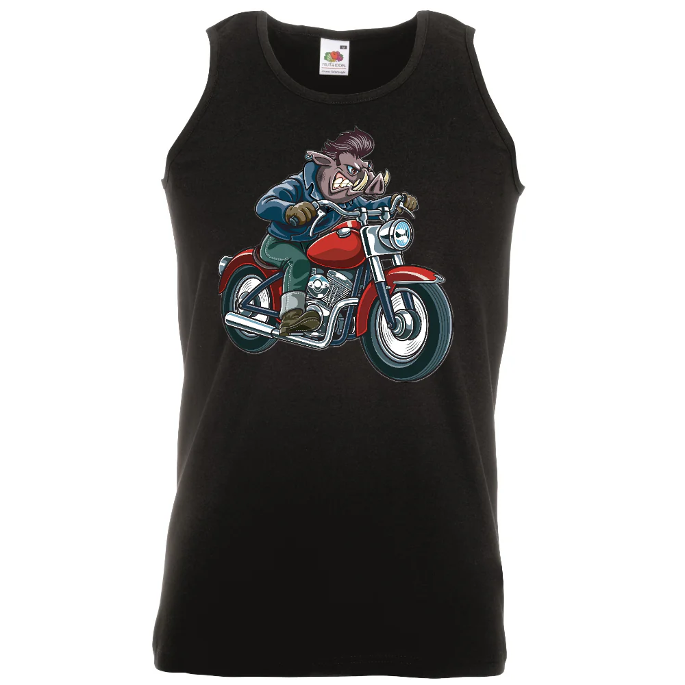 HIHATON PAITA MUSTA - BIKER BIG (3091)