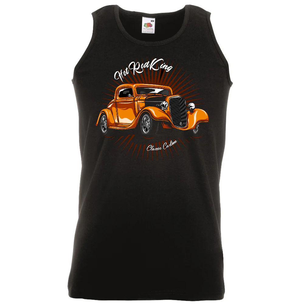 HIHATON PAITA MUSTA - HOT ROD KING (3096)