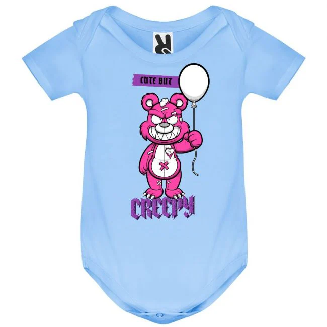 Honey Lyhythihainen Body SKY BLUE - CUTE BUT CREEPY (00 241) - Image 2