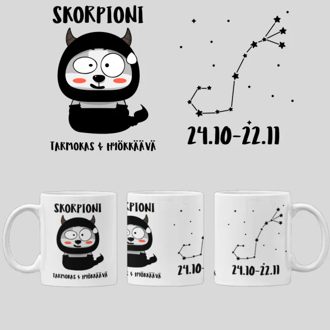 HOROSKOOPPI MUKI - SKORPIONI