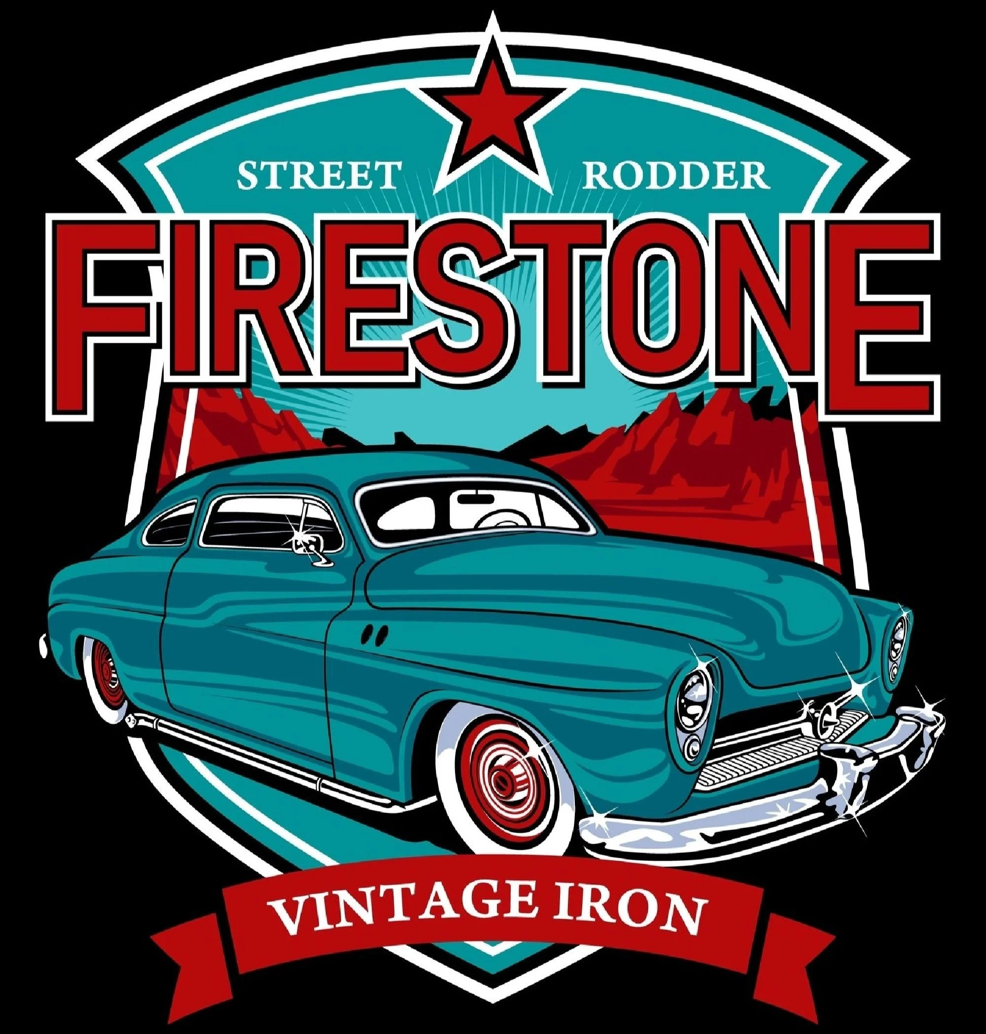 T-PAITA MUSTA - FIRESTONE (2912) - Image 2