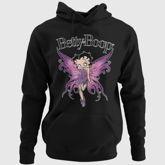 HUPPARI MUSTA - BETTY BOOP PURPLE FAIRY (651)