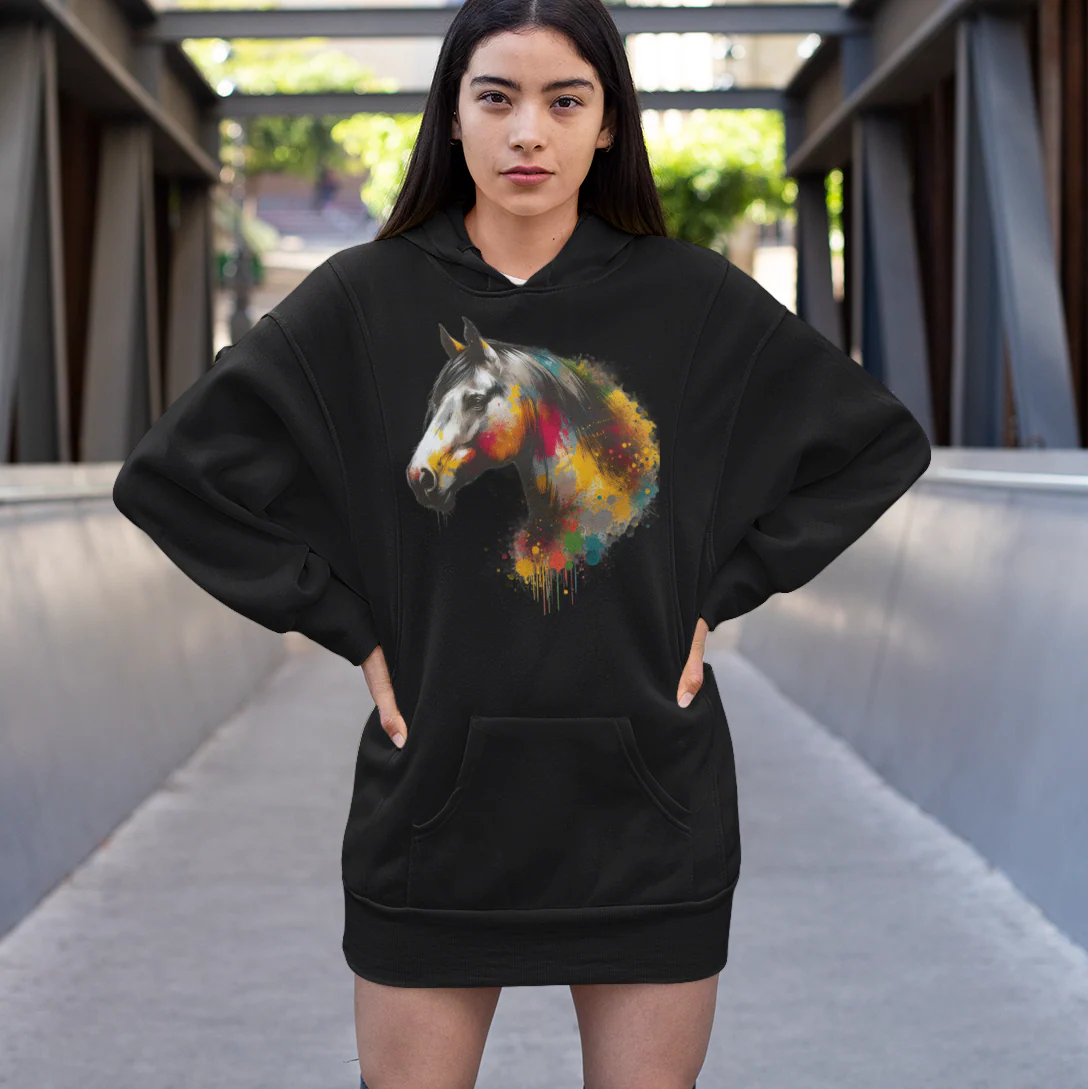 HUPPARIMEKKO MUSTA - COLOR HORSE (3231)