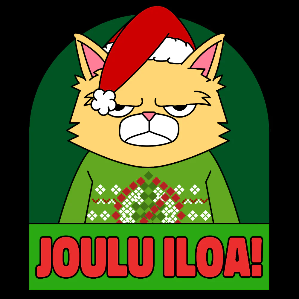 JOULU COLLEGE MUSTA - JOULU ILOA (2597) - Image 2