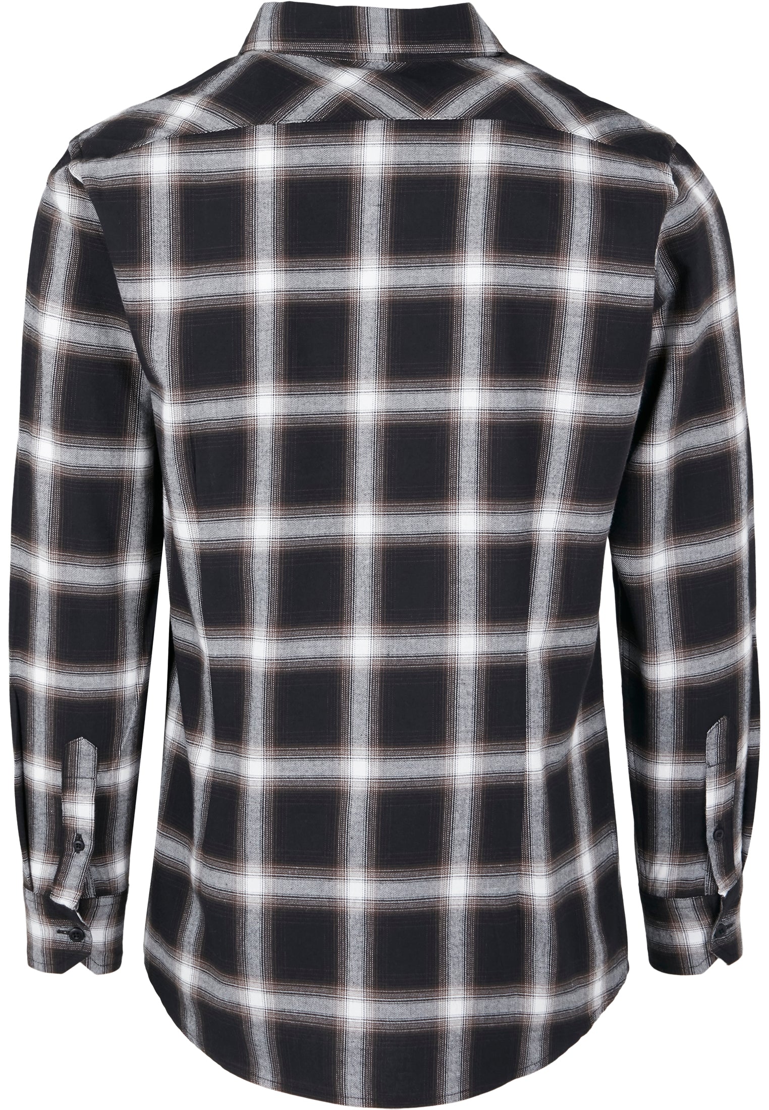 KAULUSPAITA - Checked Flanell Shirt BLACK/WHITE - URBAN CLASSICS - Image 9