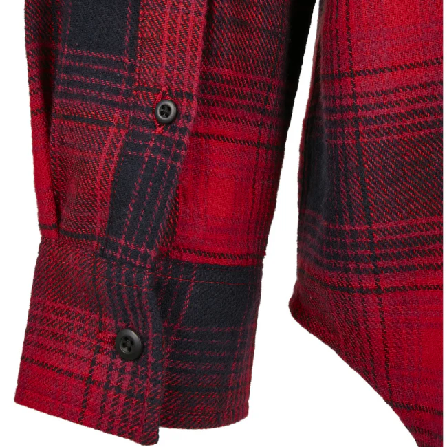 KAULUSPAITA - Oversized Checked Grunge Shirt - URBAN CLASSICS - Image 5