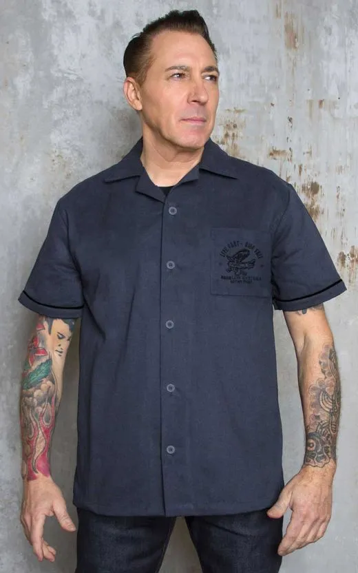 KAULUSPAITA - Worker Shirt - Live Fast, Ride Free - Image 2