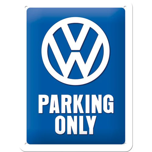 Kilpi 15x20 VW Parking Only