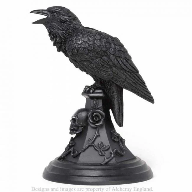 KYNTTILÄNJALKA - POE'S RAVEN CANDLE STICK (V109) - ALCHEMY - Image 2