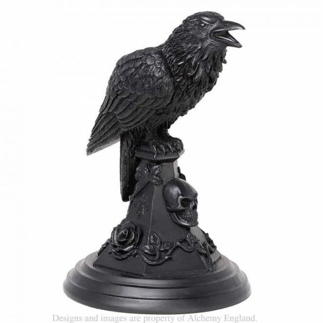 KYNTTILÄNJALKA - POE'S RAVEN CANDLE STICK (V109) - ALCHEMY - Image 3