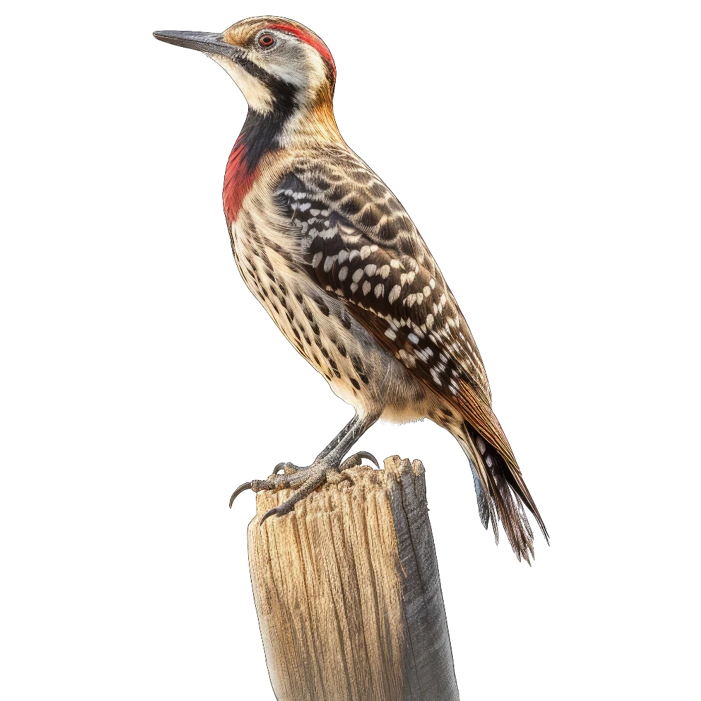 Ladder-backed woodpecker bird- paitakuva