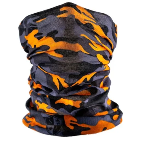 LASTEN PUFF HUIVI - Orange & Grey Military Camo (SC120) - Image 2