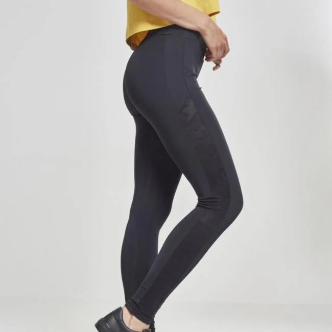 LEGGINSIT - Jacquard Camo Striped - URBAN CLASSICS - Image 3