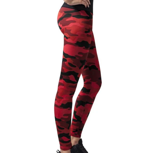 LEGGINSIT - RED CAMO - URBAN CLASSICS - Image 4