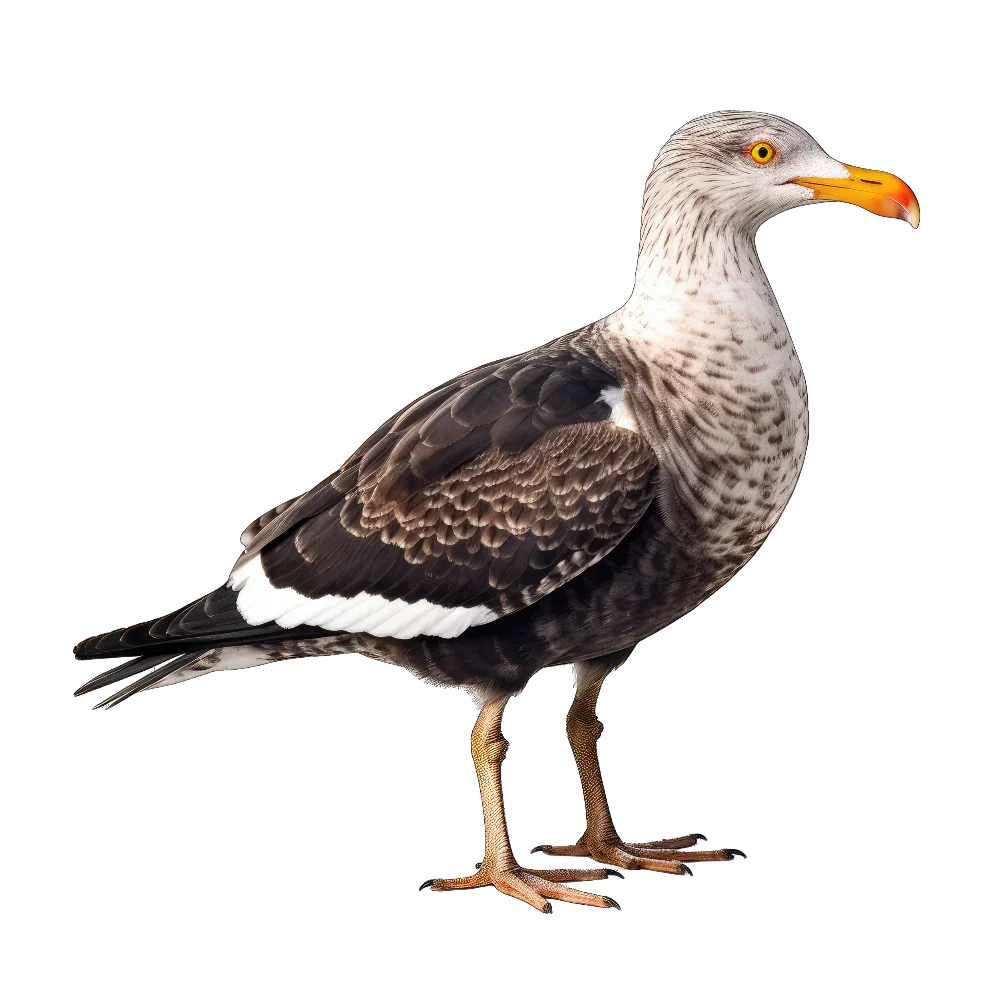 Lesser black-backed gull bird 1- paitakuva