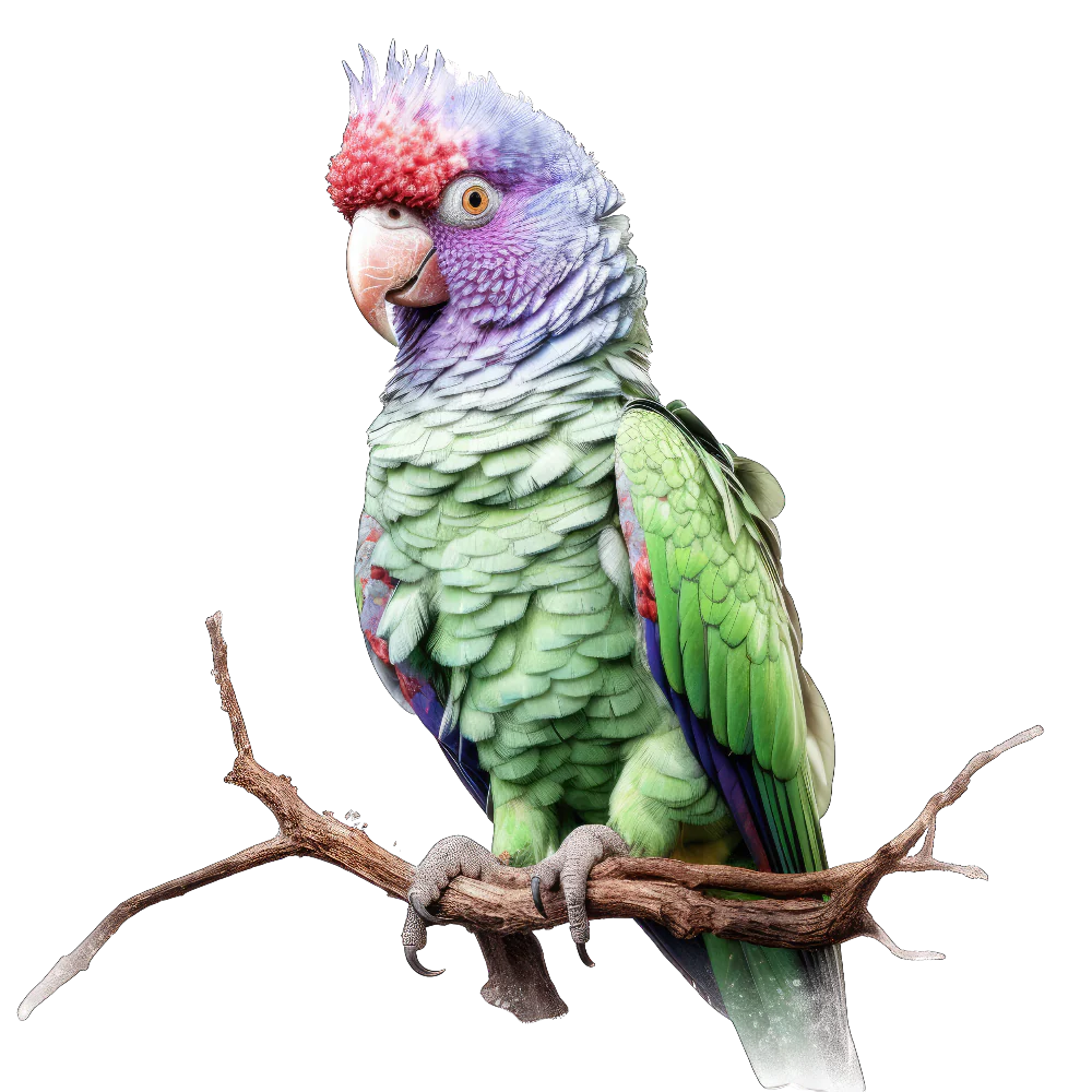 Lilac-crowned parrot bird 3- paitakuva