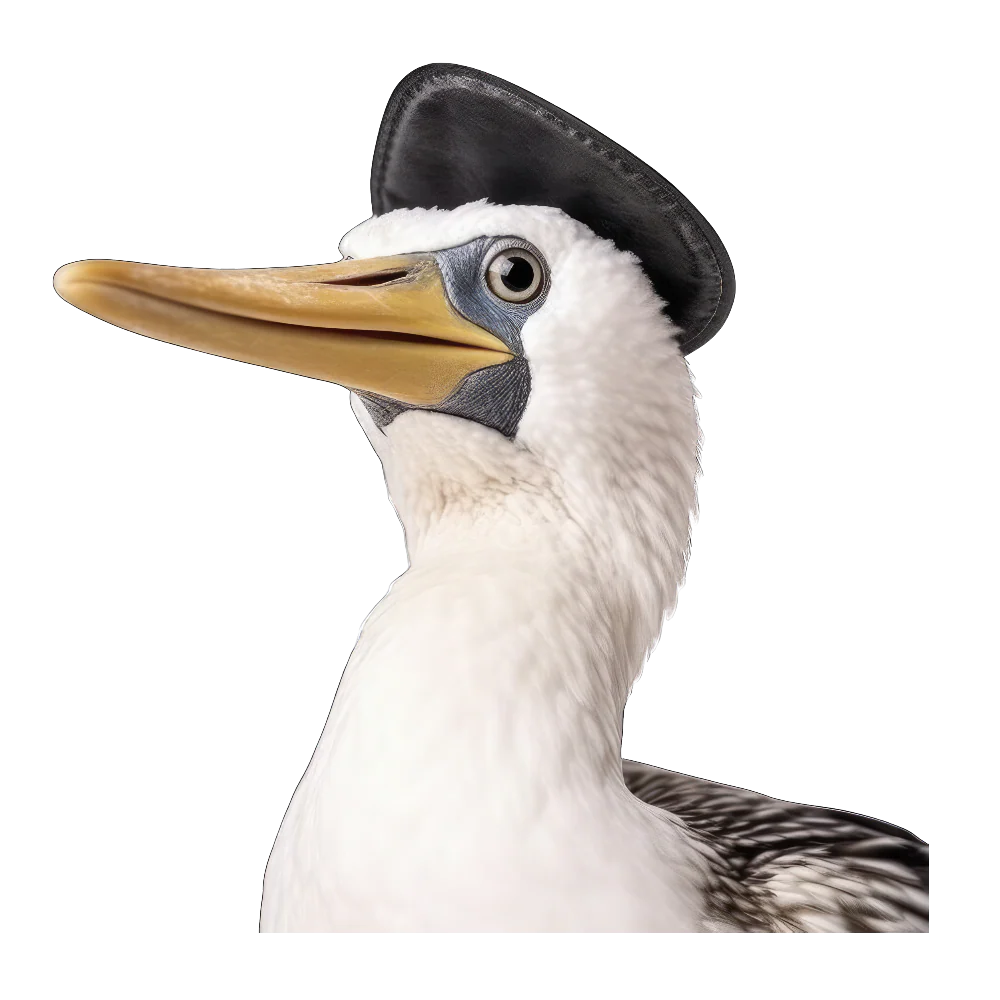 Masked booby bird 1- paitakuva