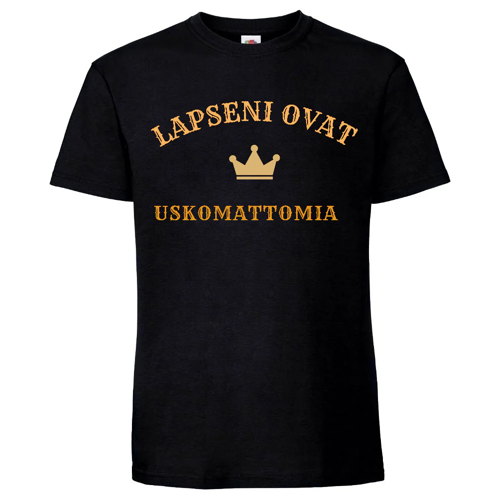 MIESTEN T-PAITA + LASTEN T-PAITA USKOMATON (00 165) - Image 2