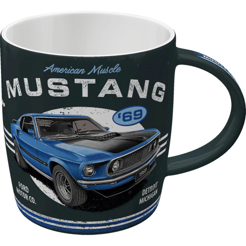 Muki Ford Mustang - 1969 Mach 1 Blue - Image 2