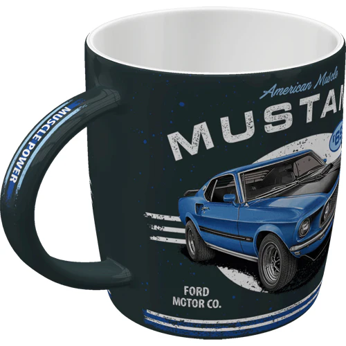 Muki Ford Mustang - 1969 Mach 1 Blue - Image 3
