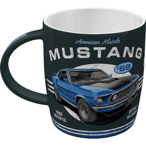 Muki Ford Mustang - 1969 Mach 1 Blue - Image 5