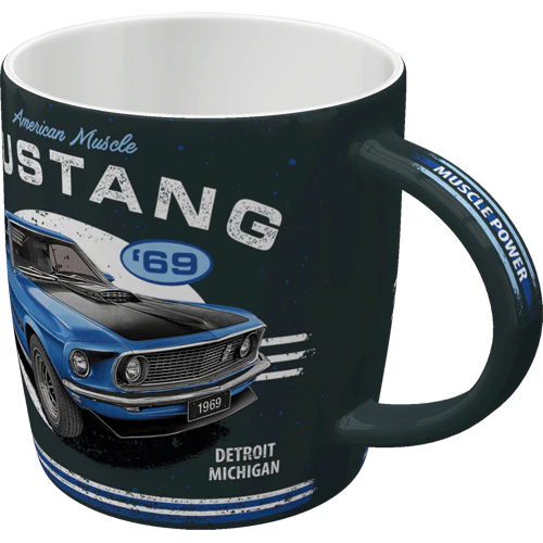 Muki Ford Mustang - 1969 Mach 1 Blue - Image 7