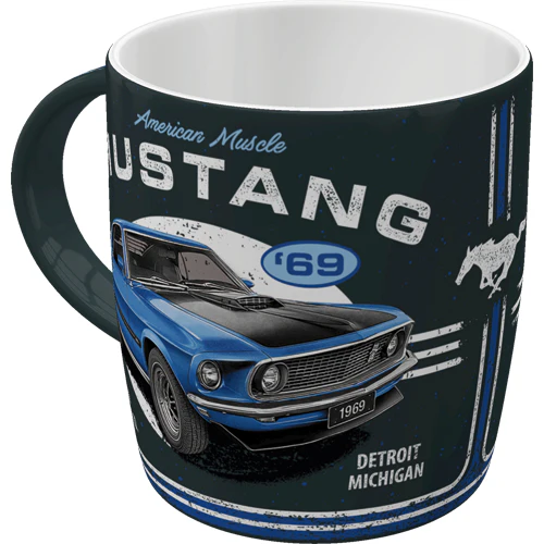 Muki Ford Mustang - 1969 Mach 1 Blue - Image 8