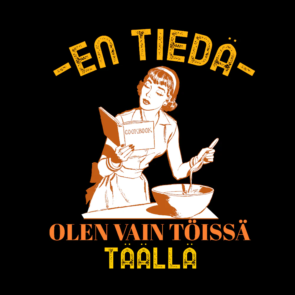 NAISTEN PAITA MUSTA - EN TIEDÄ  (00 734) - Image 2