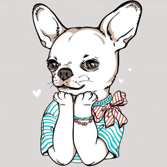 NAISTEN PAITA HARM. - CHIHUAHUA LOVE (00 559) - Image 3