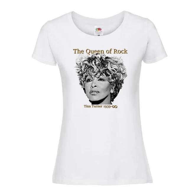 NAISTEN T-PAITA TINA TURNER the queen of rock (00 3011)
