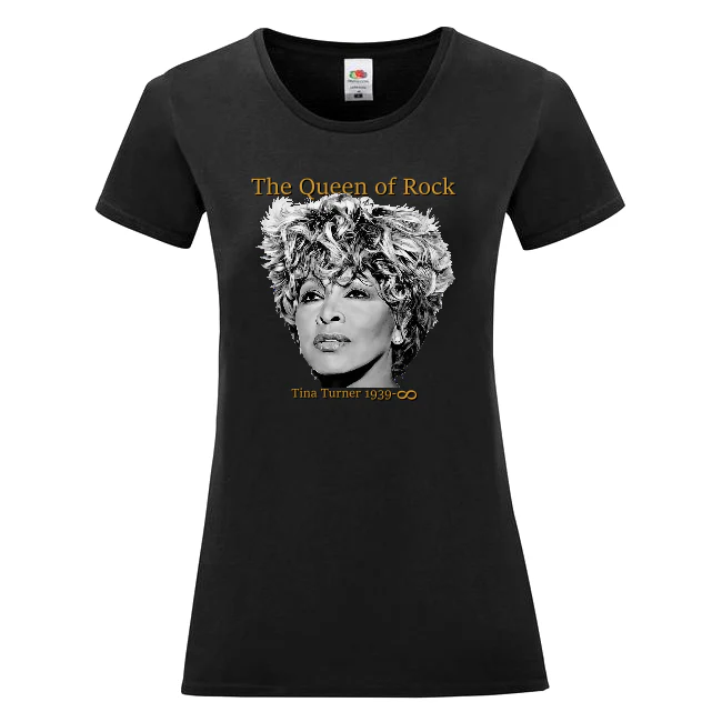 NAISTEN T-PAITA TINA TURNER the queen of rock (00 3011) - Image 2
