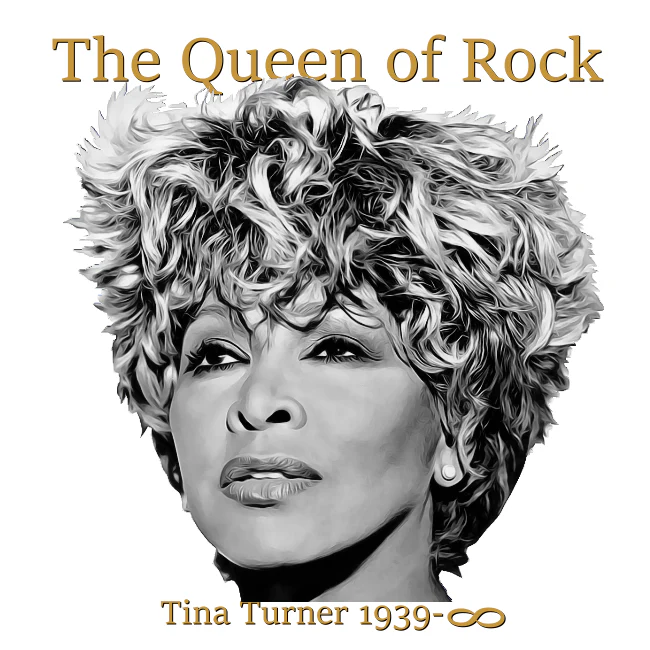 NAISTEN T-PAITA TINA TURNER the queen of rock (00 3011) - Image 4